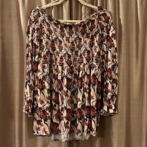 Melrose and Market Off the Shoulder Top